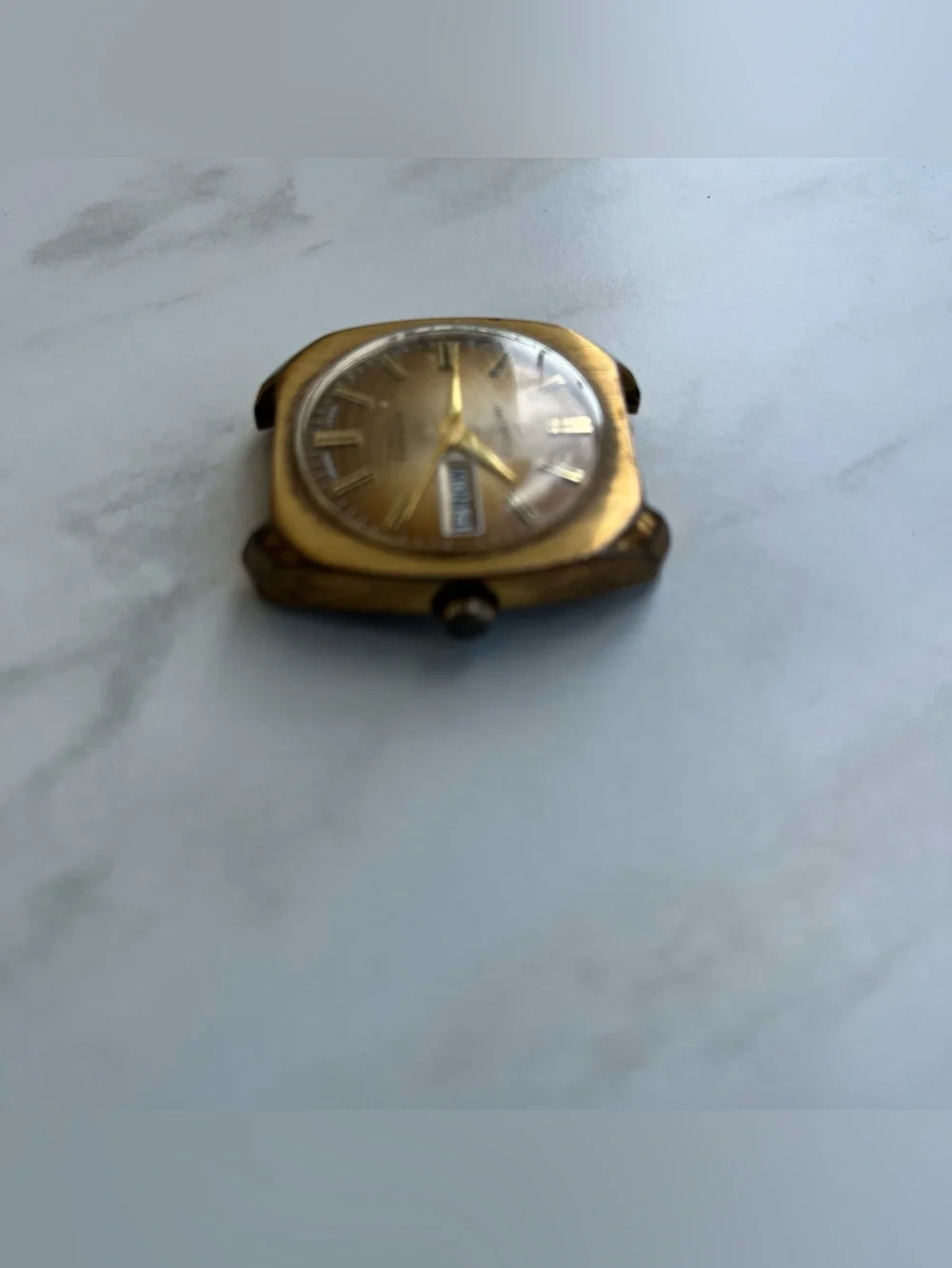 Vintage Helbros 17 Jewels Invincible Men's Watch Not Working